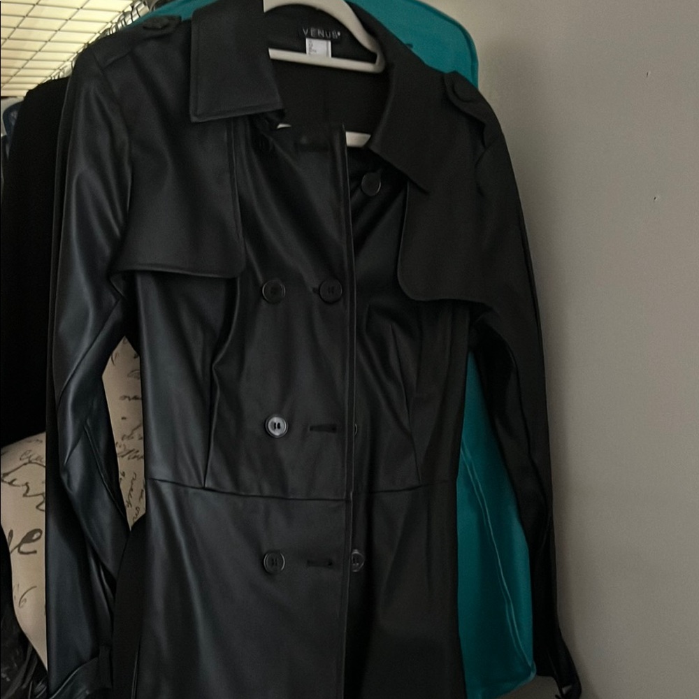 Vero Moda Black Women's Trench Coat